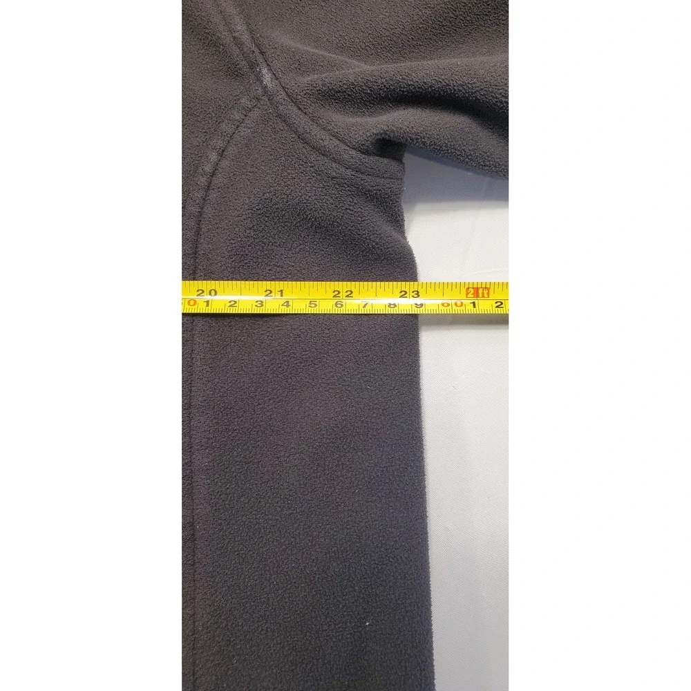 The North Face Mens Windwall Fleece Jacket Black Full Zip Size‎ Large